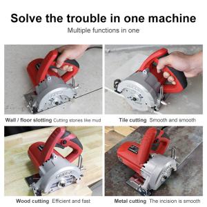 Factory direct AB6120T multifunctional marble machine ceramic tile cutting machine stone slotting machine power tools