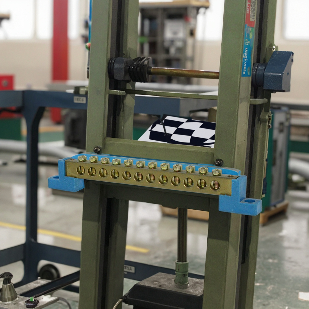 Brass PCB Busbar Barrier Terminal Blocks