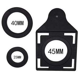 ABS or Aluminum Six-Sided Woodworking Multifunctional Drifice Positioning Ruler, Multi-Angle Measuring Template Ruler