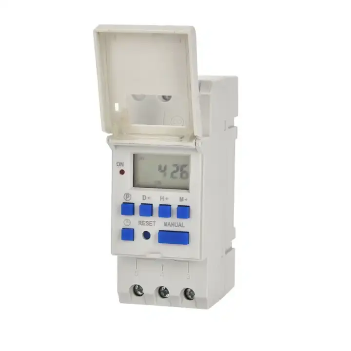 DIN Rail Time Control Electric Switch Digital Automatic Transfer Switch TC01 Timer Switch