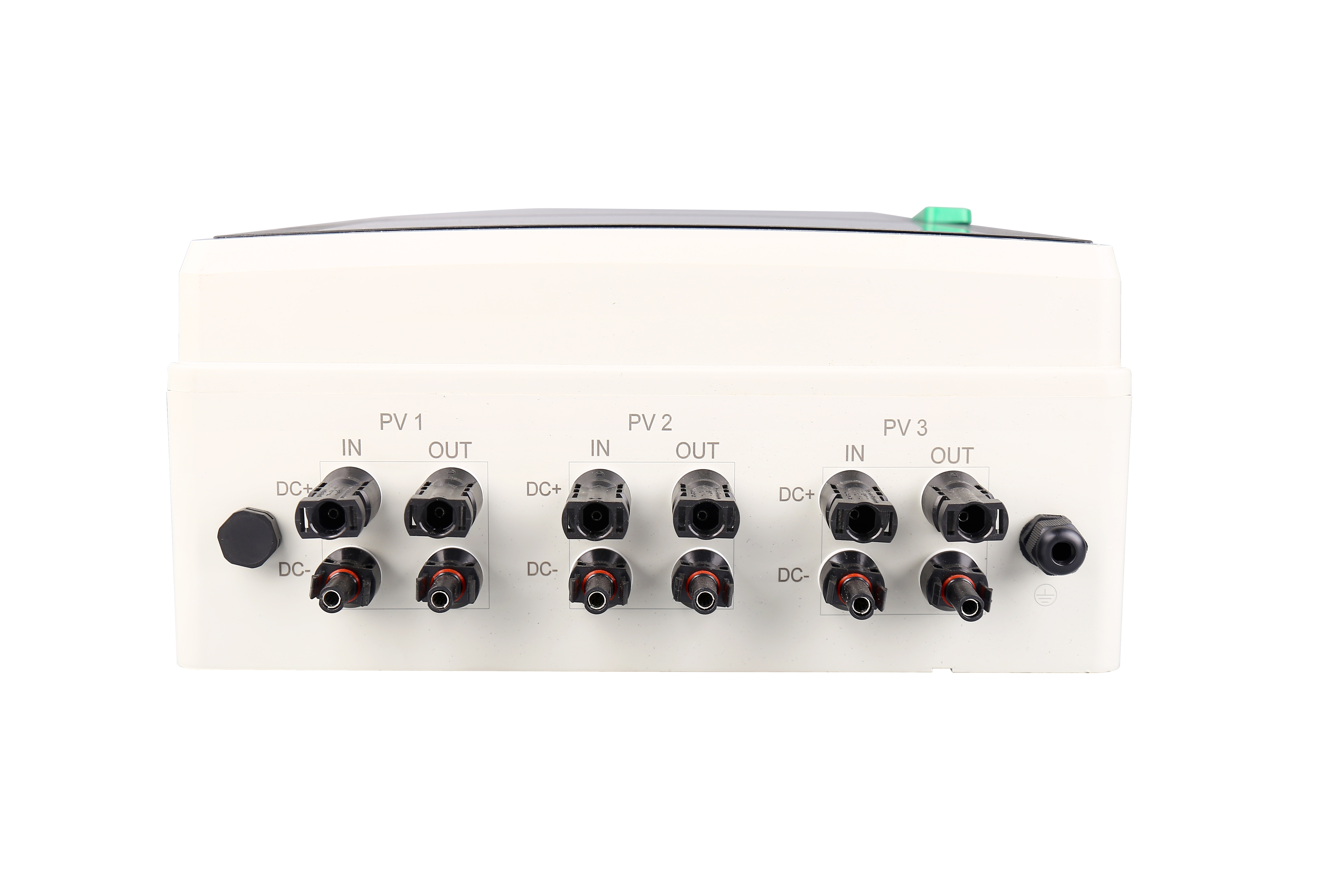 1000V Waterproof Plastic Solar PV AC + DC Combiner Box 3 Input 3 Output String Junction Certificate Solar Cooker Freezer