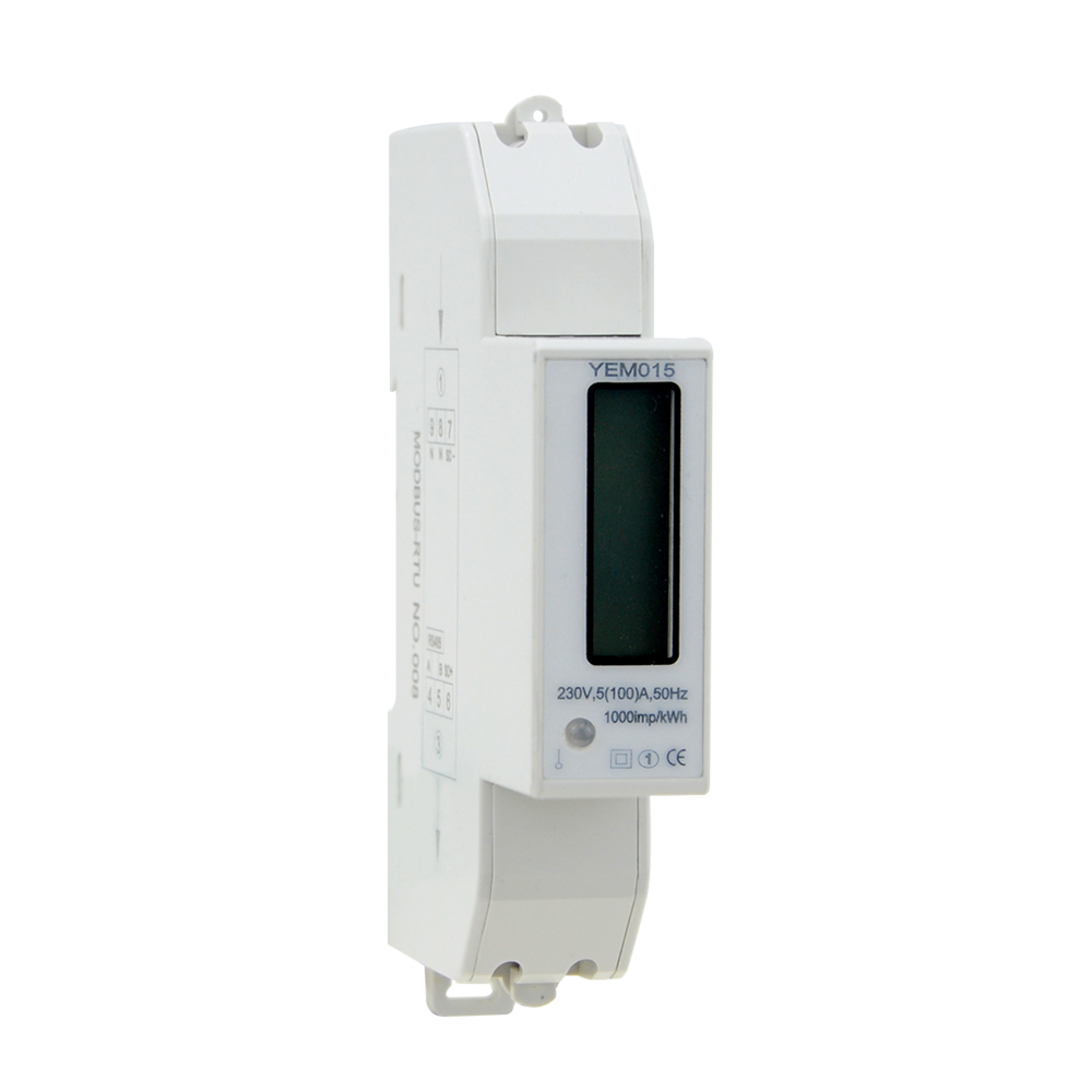 Single-Phase 100A Modbus Smart Electric Meter New Type Energy Meter