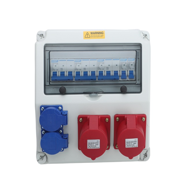 Industry Plastic PC Waterproof Wall Mounted Inclined Socket Box