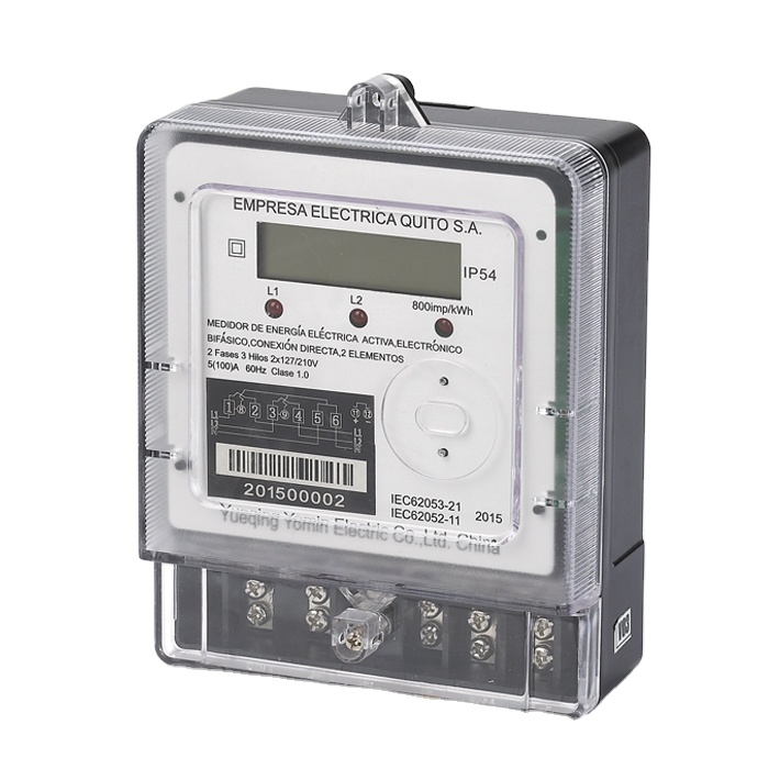 In Stock Fast Delivery Manufacturer Easy Installation High Precision Single Phase Energy Meter