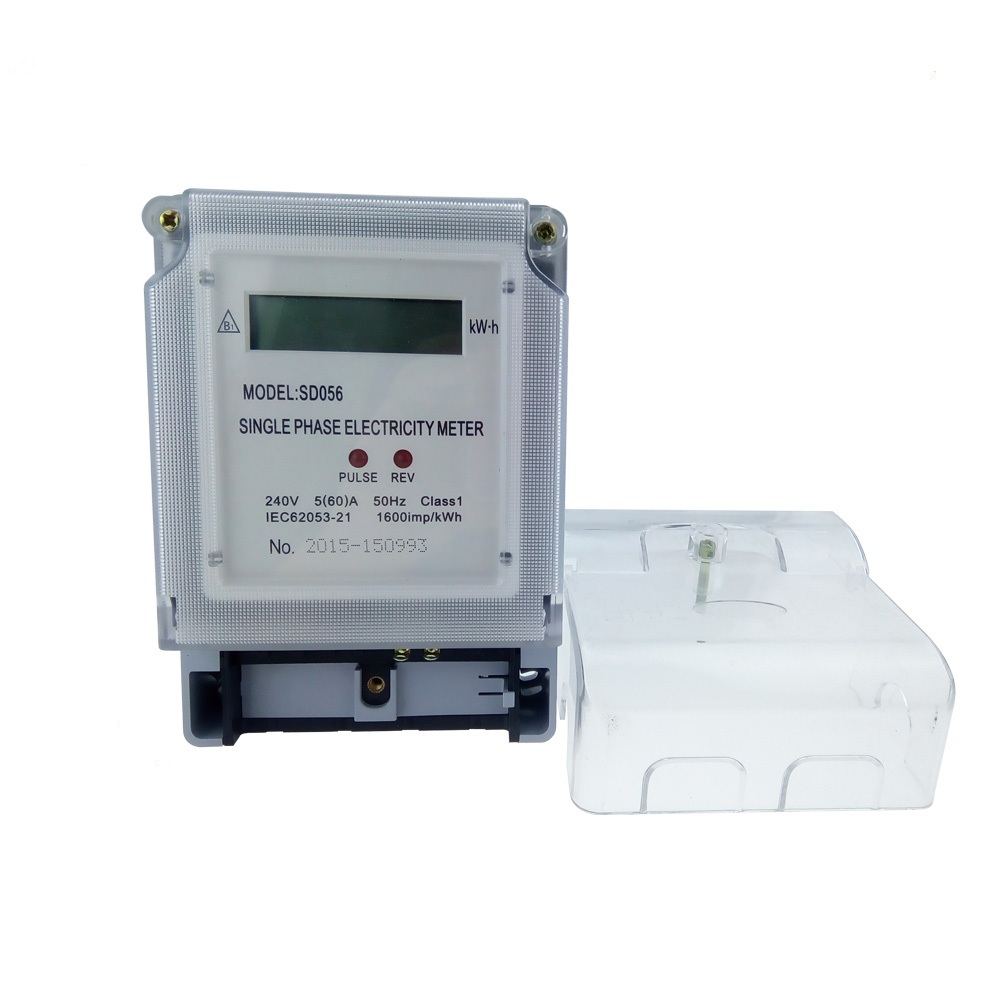YEM313DS Factory Single Phase Digital Electronic Watt Hour Energy Meter
