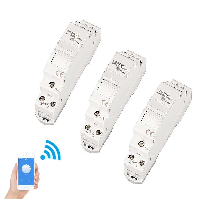 TUYA Smart Energy Timer APP Control WIFI Energy Meter 1P Din Rail Electrical Meter