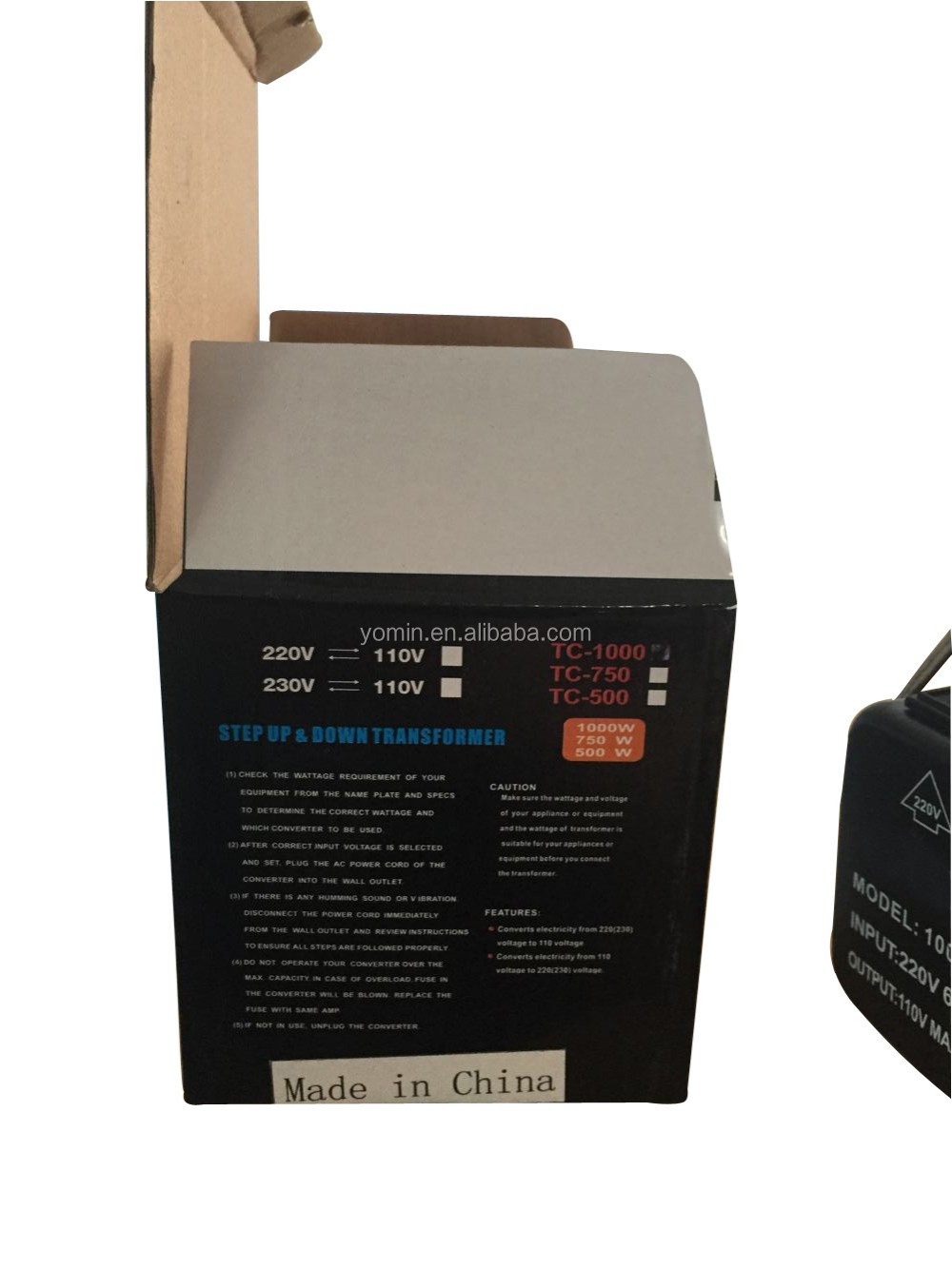 Manufacturer TC Step up & Down 110/120/220/230/240V Overload Protection TC Transformer Single Phase 5000VA TC Transformer