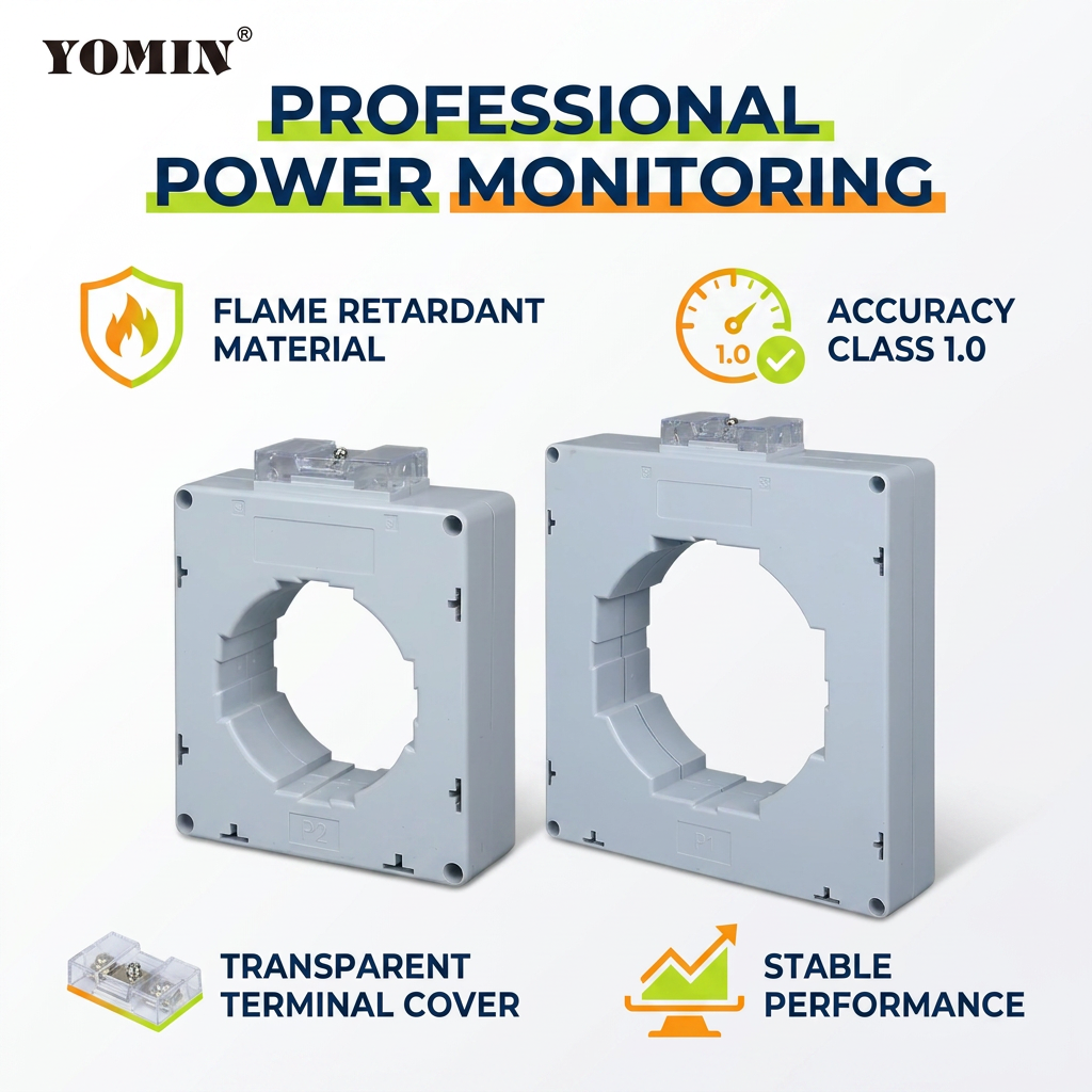 NSQ Series 100/5A 1.0 Class 220kv Input 11kv Output Copper Power System Monitoring Low Voltage Electric Current Transformer