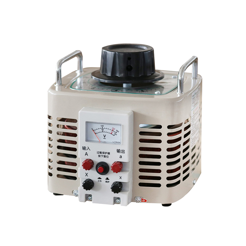 TDGC2--2K Analog Meter Display Variac Regulator Automatic AC Single Phase Voltage Stabilizer