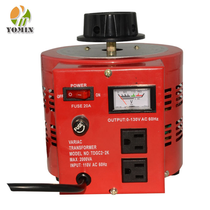 Power Supplier 0-250V Out 0.8A Voltage Regulator Variac Single-Phase 200VA Manufacturer Voltage Regulator