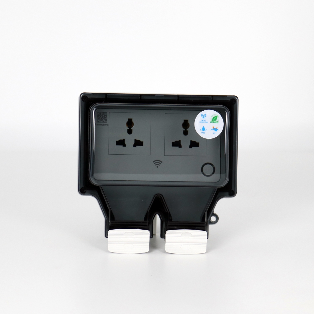 Wifi Smart Socket Waterproof Smart Home Socket Smart Life In-wall Plug