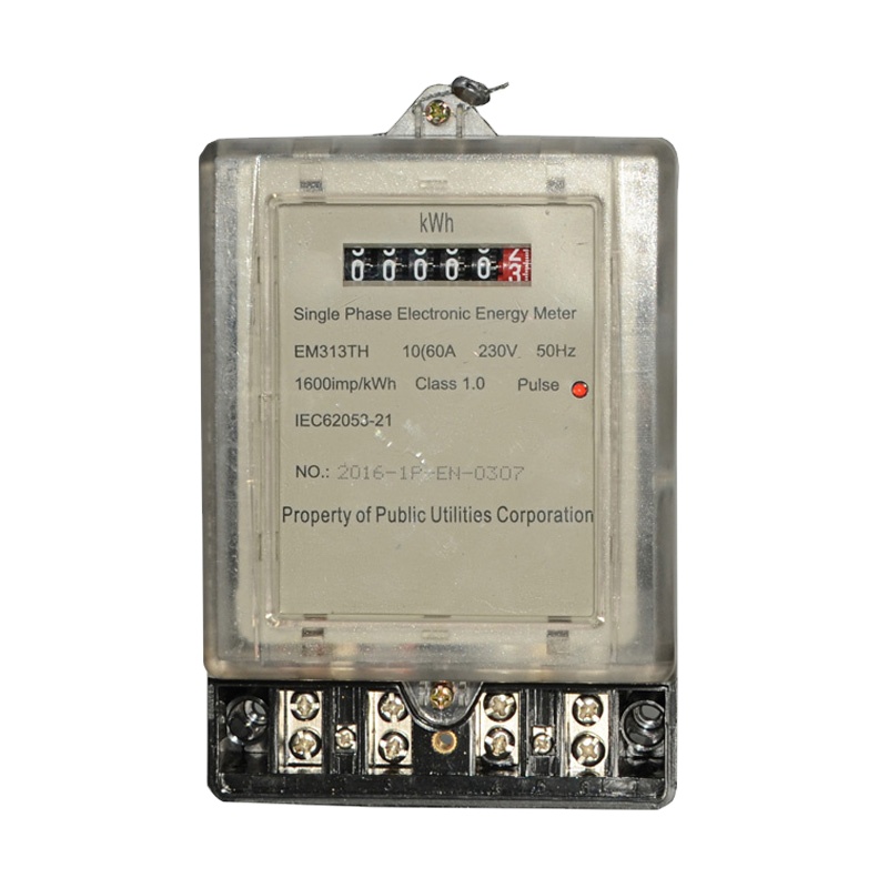 ISO 9001 Factory YEM313AH Single Phase Electronic Power Meter , Analog Meter / Counter Energy Meter