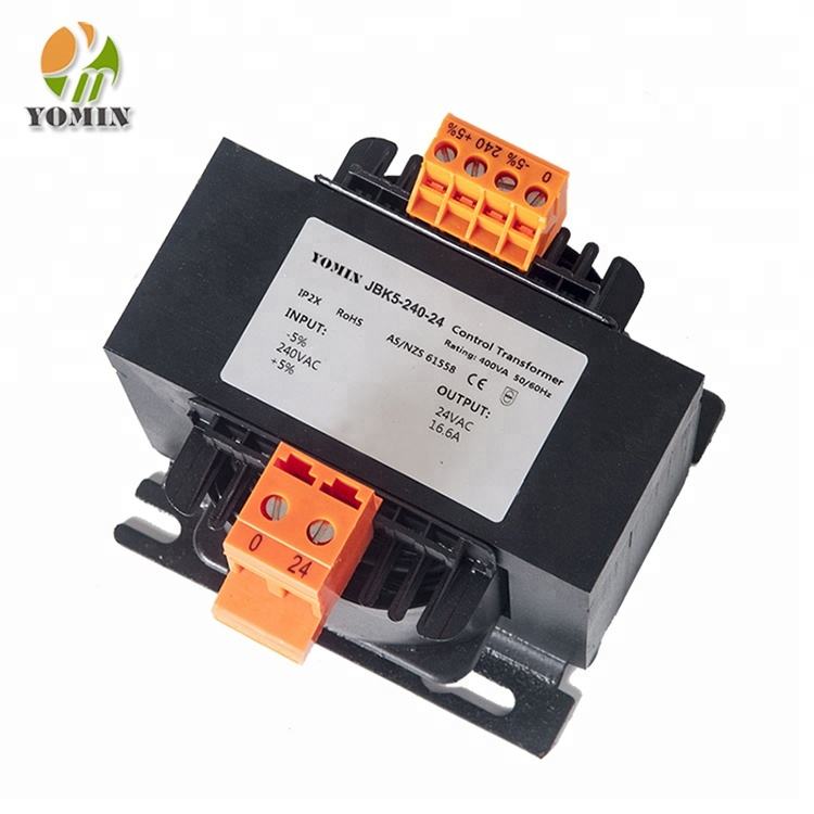 Jbk5 400va Series Single-Phase Isolation Step Down Control Transformer Small Electrical Transformer for Machine Tool Use