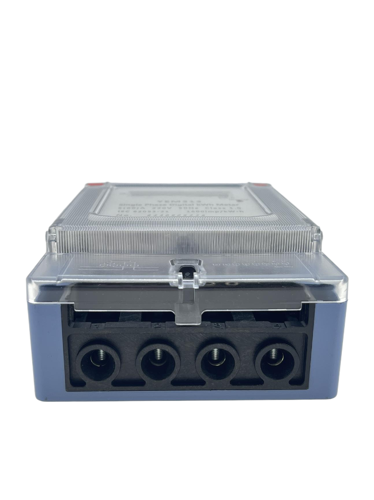 Miniature Navigation Display LCD Digital Power Meter Electric Meter Easy DIN Rail Installation Single Phase KWH Meter