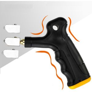 Ceramic tile divider hand-held glass knife