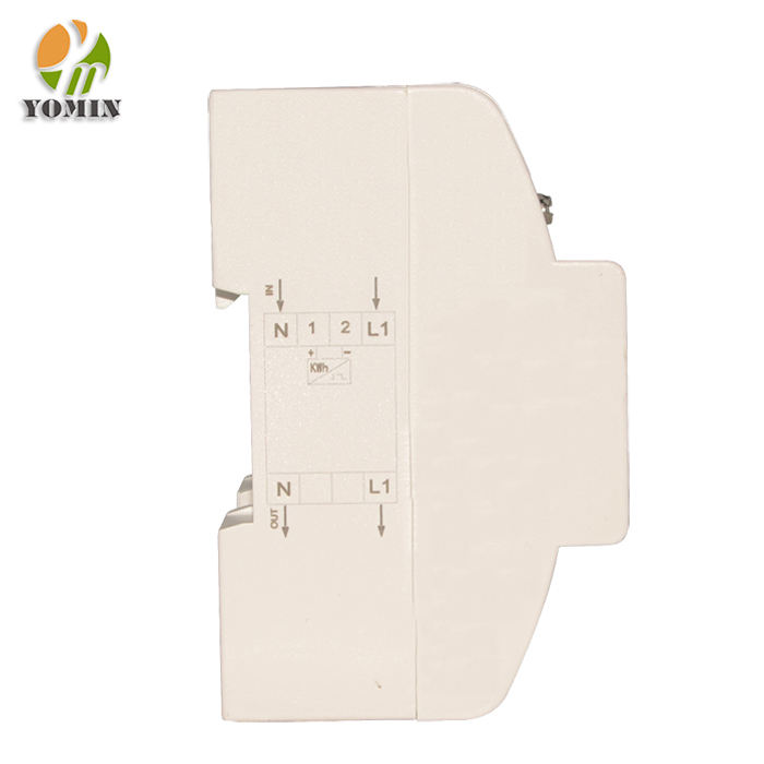 ISO 9001 Factory LCD Display Single Phase Electronic Energy Meter Din Rail Kwh Energy Meter Two Wire Active Energy Meter