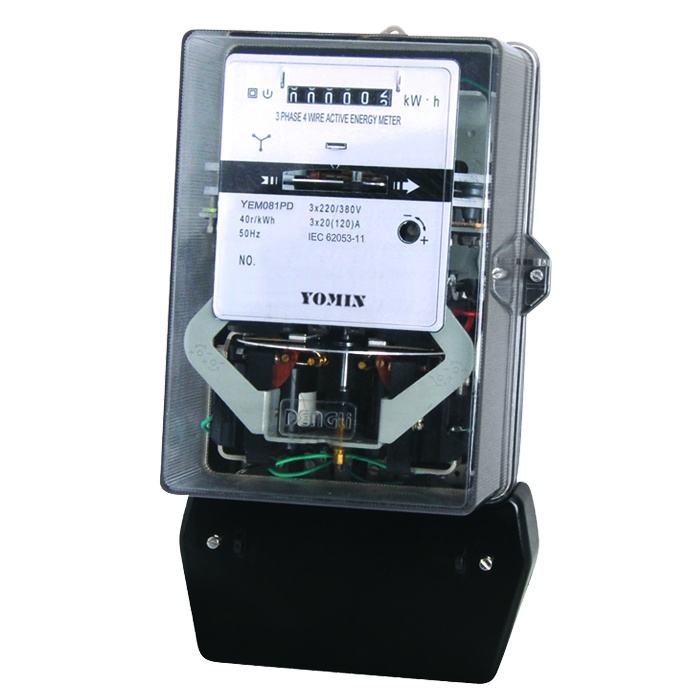 High Quality Energy Meters 3 Phase Digital Electricity Meter Three Phase MeChanical Energy Meter