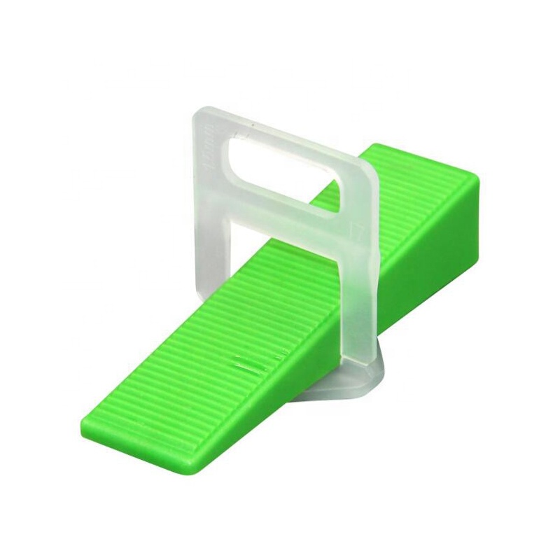 24*17mm Lippage Spacer Adjustment Tile Accessories Flat Floor Wall Tile Spacer 1.5mm Leveling System Tile Leveling Clips