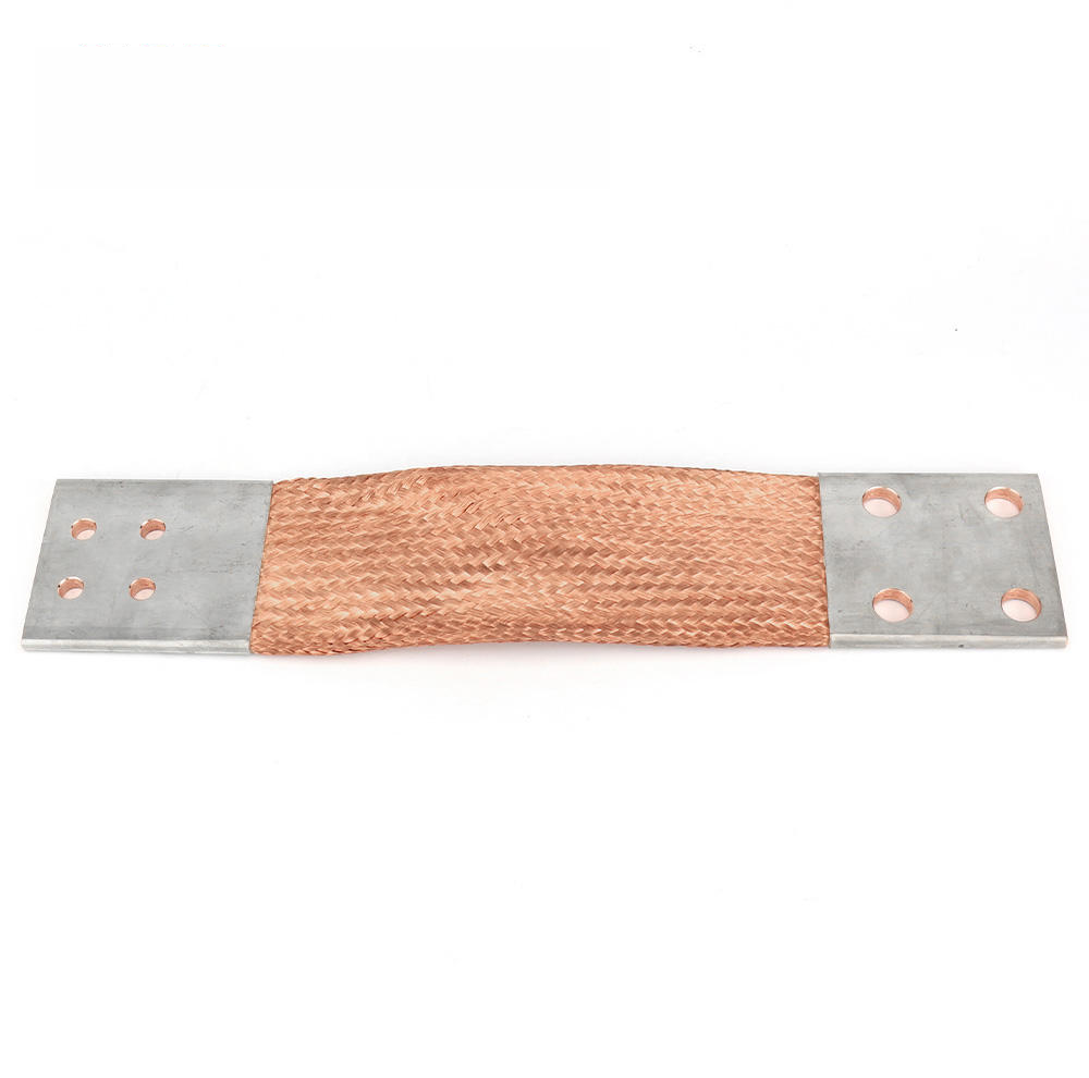 China Manufacturers Direct Custom Copper Braided Soft Connector Flexible