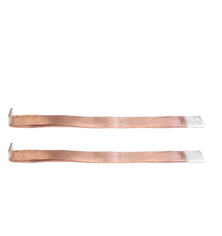 Copper Earth Strap Electrical Ground Underground Flexible Braided Connectors