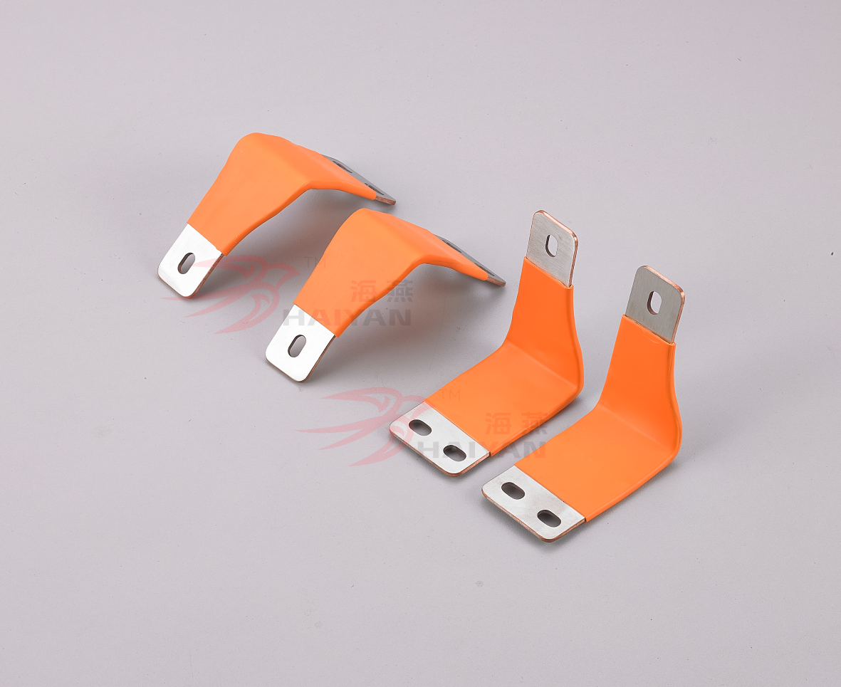 Custom Copper Busbar Colorful Insulated Power Distribution Equipment for