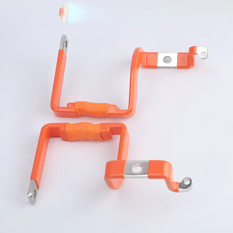 Customizable Bent Insulated Flexible Busbar Connector Copper Busbars for New
