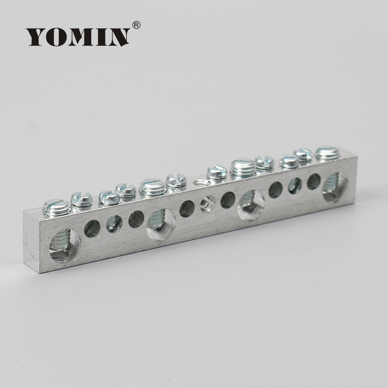 Customizable Aluminium Screw Terminal Neutral Ground Bars Link Lug Terminal Block Connector
