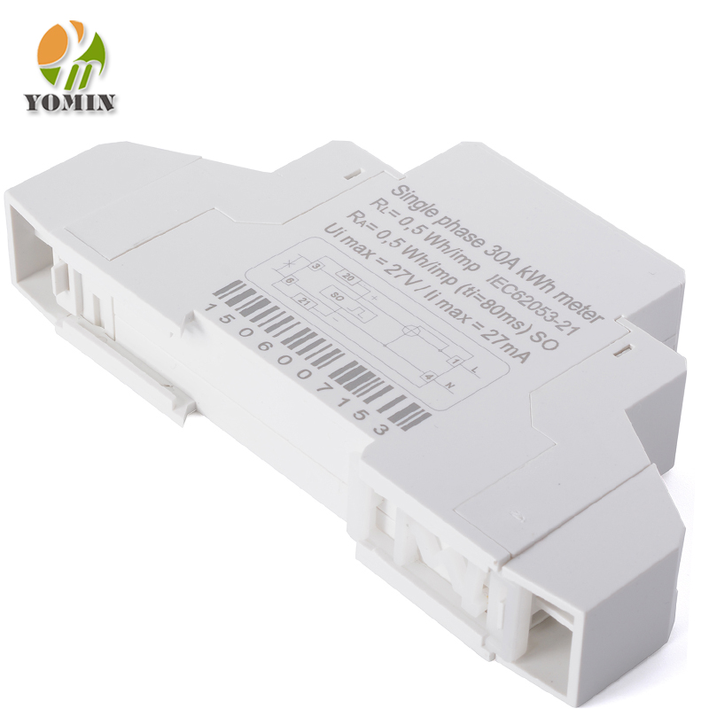 Single-Phase Two-Wire 1-Pole Digital KWh LCD Display Electronic Power Energy Meter