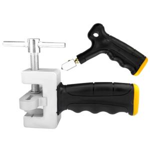 Ceramic tile divider hand-held glass knife
