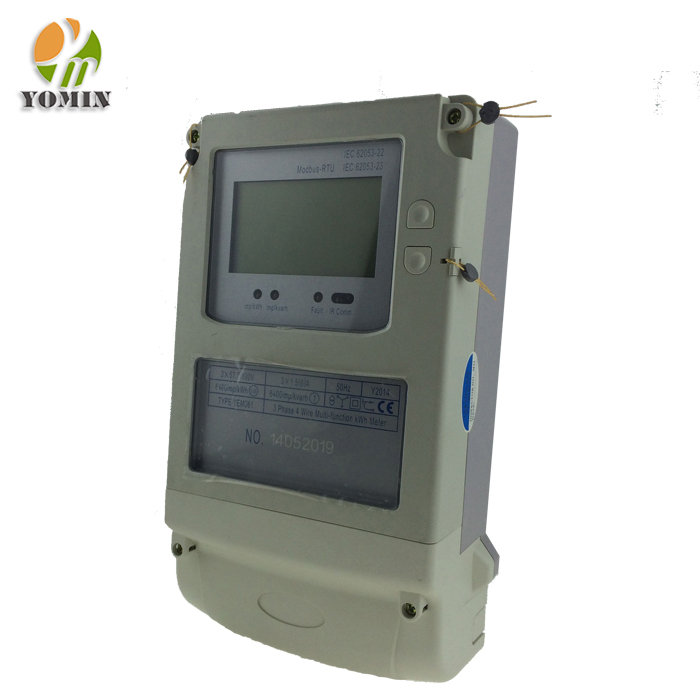 Three Phase Four Wire Digital Multifunction Electric Meter With Maximum Demand and Energy Management System