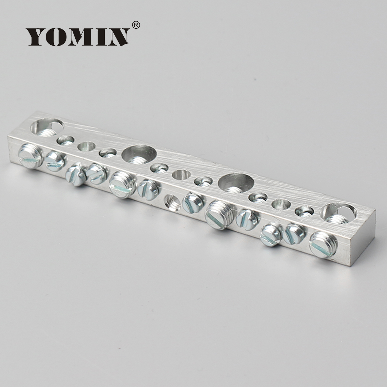 Customizable Aluminium Screw Terminal Neutral Ground Bars Link Lug Terminal Block Connector