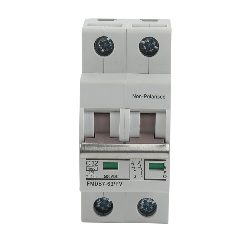 DC Breaker 2P 32A DC MCB 2P 500V DC Disjuntor Disyuntor Solar PV Breaker Solar MCB