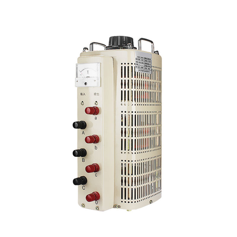 TSGC2 3K AC SVC Use Contact Voltage Regulator Variable Transformer Variac 0~380V Three Phase Stabilizer