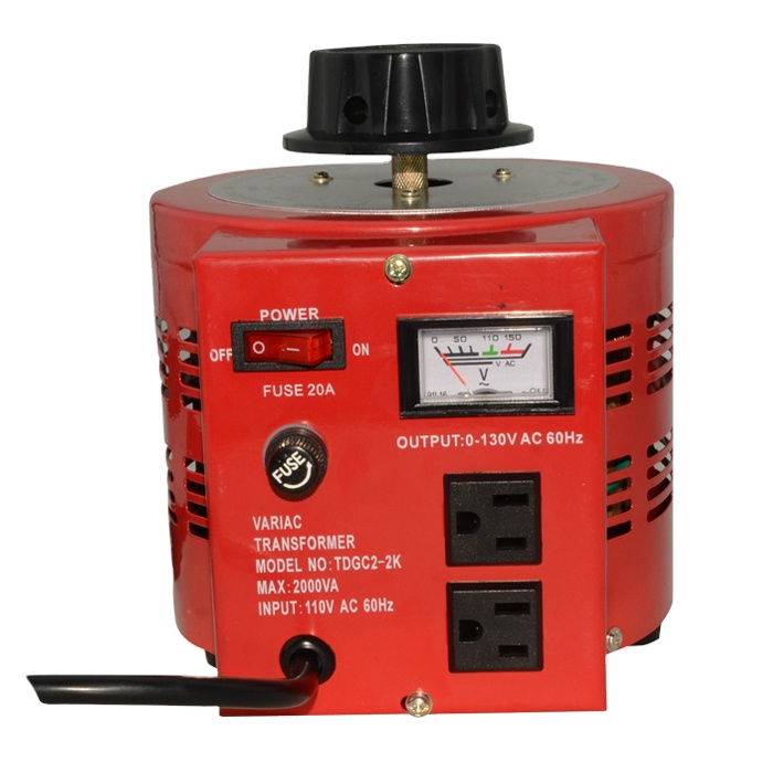 Manufacturer TDGC2-3 Single Phase Voltage Variac 220v Electric 5kva Variac Transformator