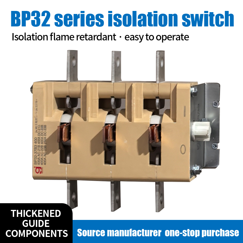 BP32 Series 400A Negative Pole Isolating Switch 37B3 Single Throw Fuse-Type Knife Switch