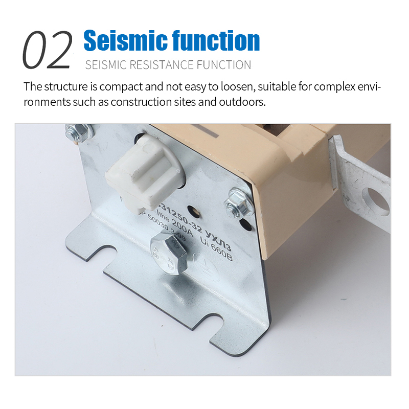 BP32 Series 400A Negative Pole Isolating Switch 37B3 Single Throw Fuse-Type Knife Switch
