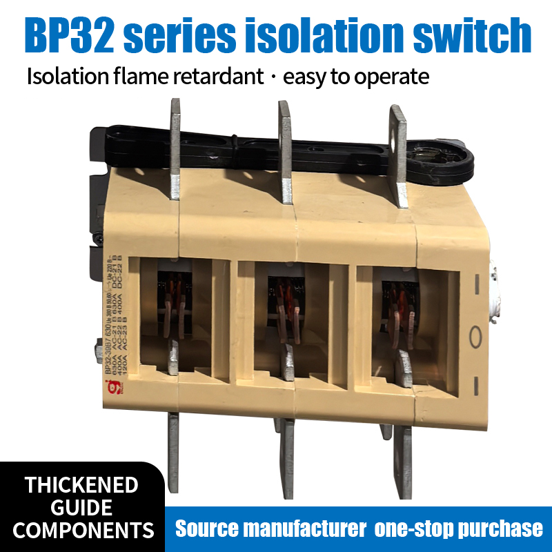 BP32 Series 630A Negative Pole Isolating Switch 39B7 Double Throw Fuse-Type Knife Switch