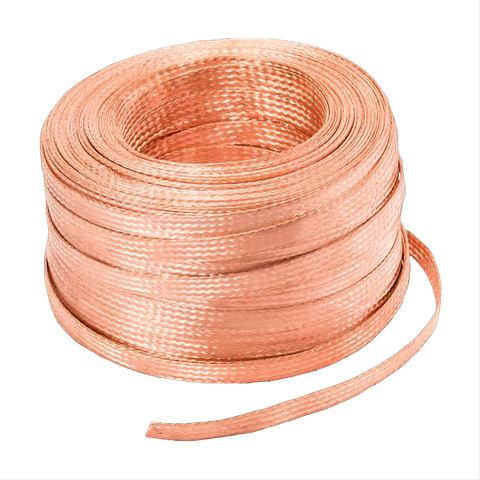 High Quality Flexible Tinned Copper Braid Grounding Wire China