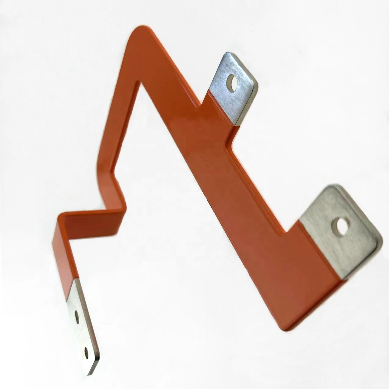 High Tensile Strength Nickel Plated Flexible Laminated Copper Busbar Energy