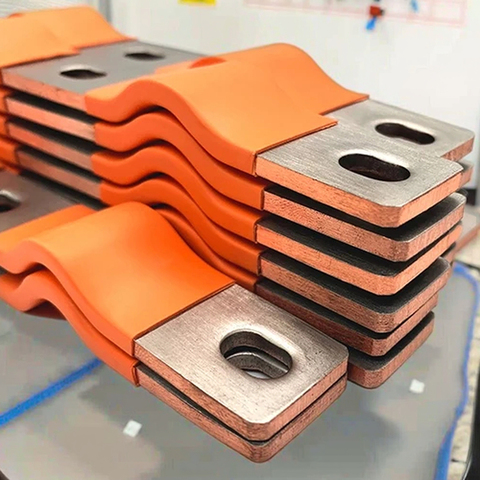 Rigid Copper Busbar with Extruded Aluminium Coating Power Distribution